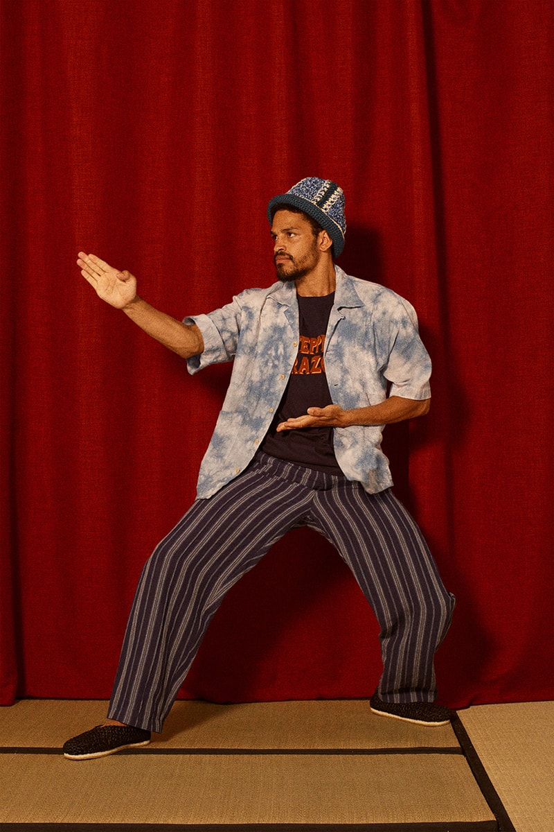 Nicholas daley ss21 menswear stepping razors reggae culture martial arts jazz music British tailoring