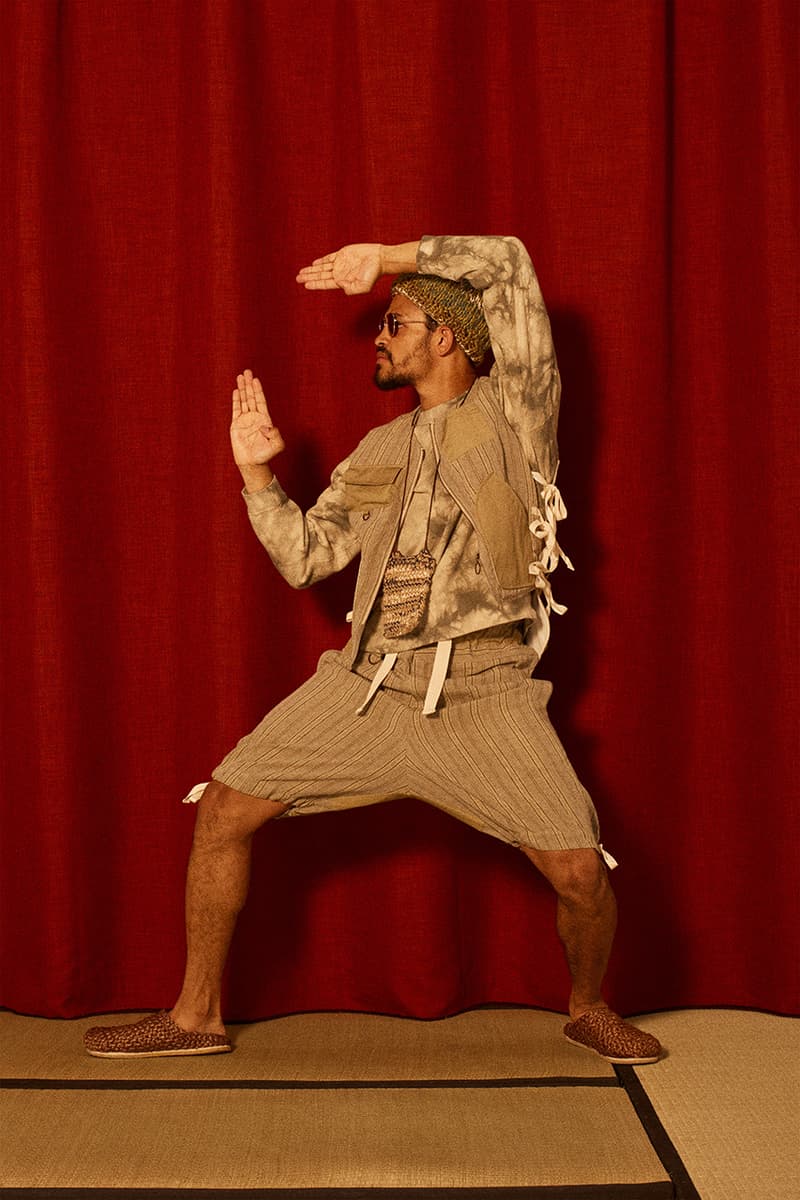Nicholas daley ss21 menswear stepping razors reggae culture martial arts jazz music British tailoring