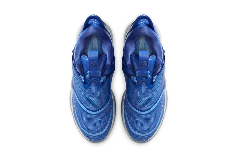 nike basketball adapt bb 2 0 astronomy blue spruce aura royal pulse BQ5397 400 official release date info photos price store list buying guide