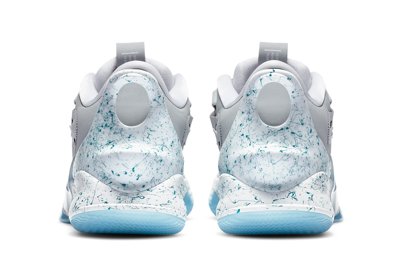 nike basketball adapt bb 2 0 mag grey white blue bq5397 003 official release date info photos price store list buying guide