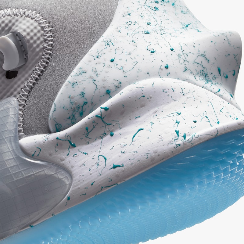 nike basketball adapt bb 2 0 mag grey white blue bq5397 003 official release date info photos price store list buying guide