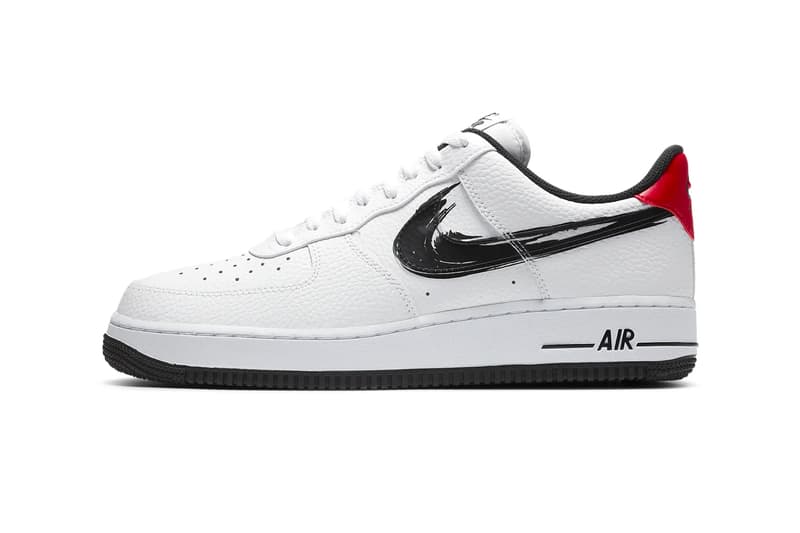 Nike Brush Stroke Swoosh Pack DC4838 100 DA4659 001 DA4657 100 Jordan AF 1 Blazer 77 menswear streetwear spring summer 2020 collection footwear sneakers shoes runners