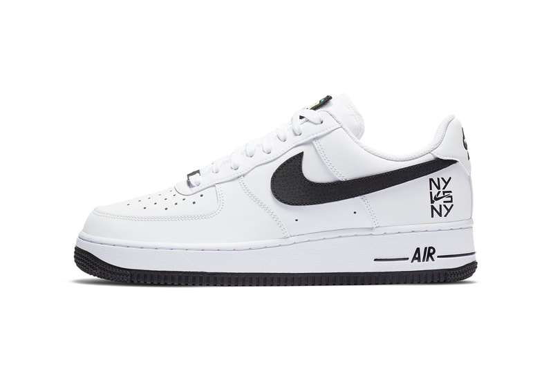 nike sportswear air force 1 low ny vs ny white black drew league CW7297 CZ4272 100