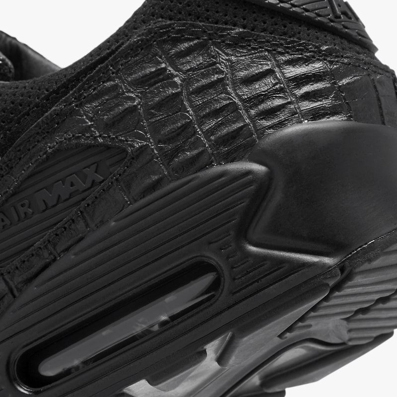 nike sportswear air max 90 infrared blend black crocodile ostrich pony hair stingray official release date info photos price store list buying guide