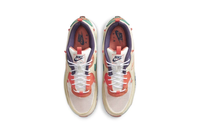 Nike air max 90 trail outdoors release information acg buy cop purchase china dream green bright crimson gravity purple team gold coastal blue camellia