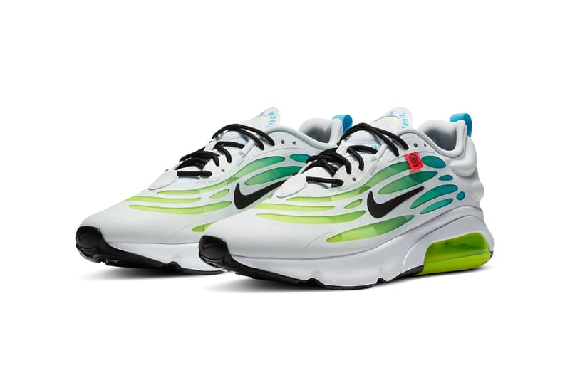 nike sportswear air max exosense worldwide pack black flash crimson green strike white volt blue fury CV3016 001 100 official release date info photos price store list buying guide