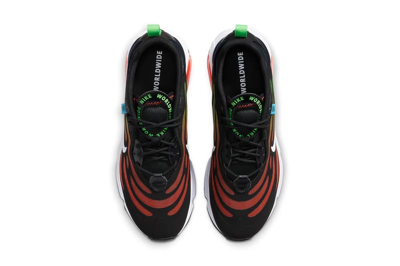 nike sportswear air max exosense worldwide pack black flash crimson green strike white volt blue fury CV3016 001 100 official release date info photos price store list buying guide