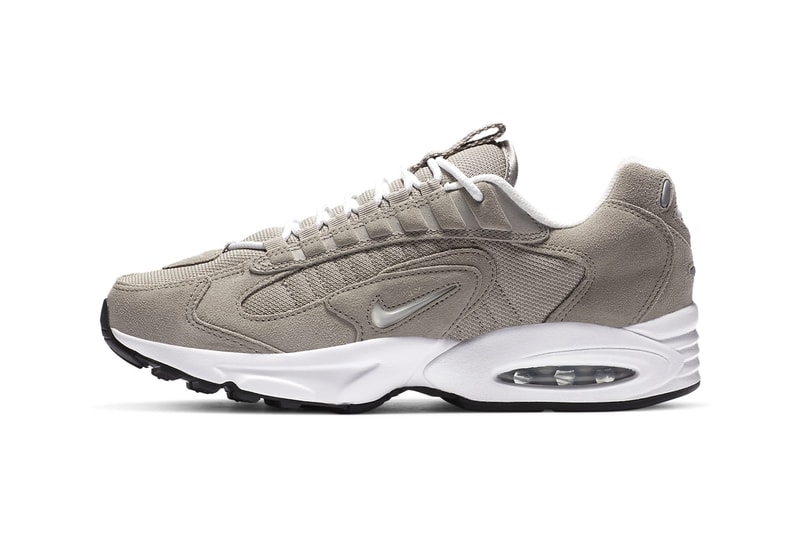Nike Air Max Triax LE Cobblestone Black Pack sneakers shoes white metallic silver limited edition luxury suede nubuck CT0171 002 001