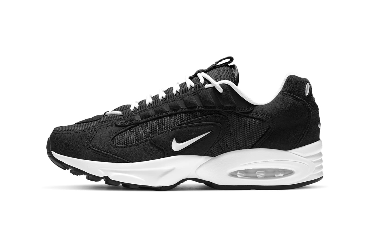 Nike Air Max Triax LE Cobblestone Black Pack sneakers shoes white metallic silver limited edition luxury suede nubuck CT0171 002 001