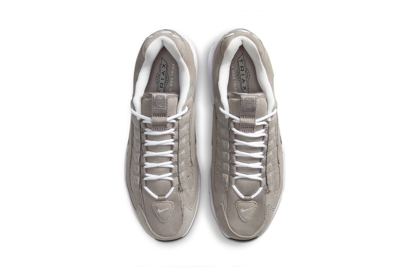 Nike Air Max Triax LE Cobblestone Black Pack sneakers shoes white metallic silver limited edition luxury suede nubuck CT0171 002 001