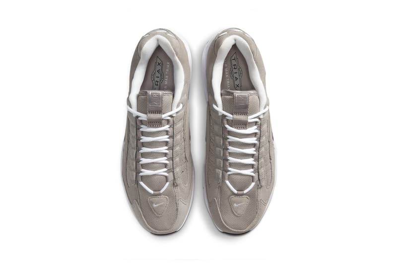 Nike Air Max Triax LE Cobblestone Black Pack sneakers shoes white metallic silver limited edition luxury suede nubuck CT0171 002 001