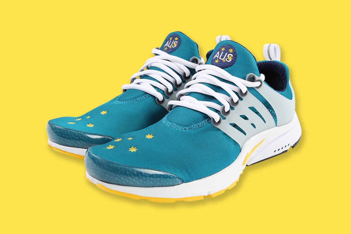 nike air presto aus australia fresh water midnight navy varsity maize 20th anniversary supply store official release date info photos price store list buying guide