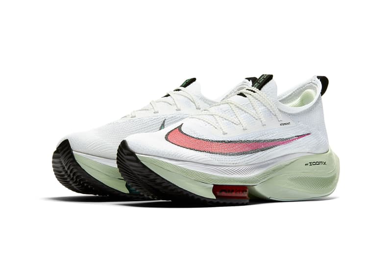 nike running air zoom alphafly next percent watermelon white jade aura flash crimson green red official release date info photos price store list buying guide