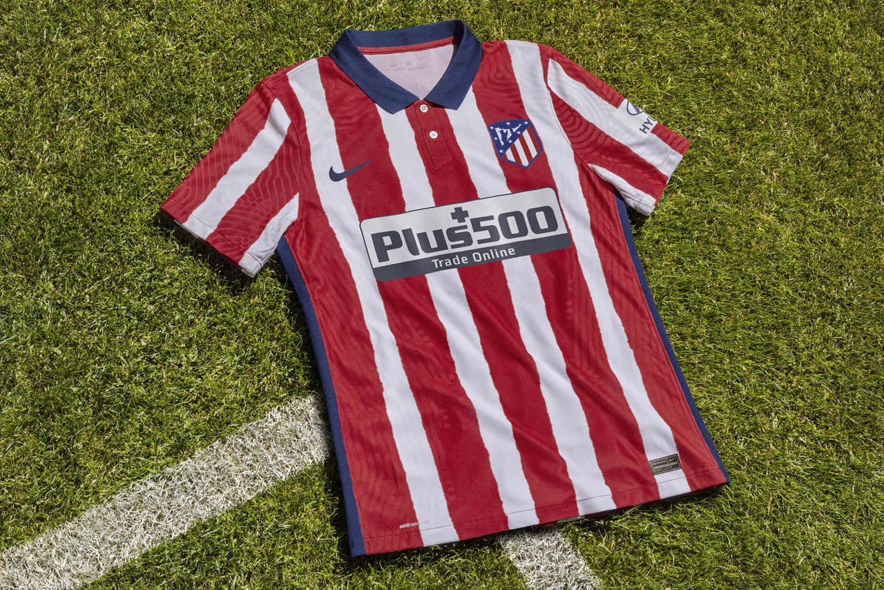 Atletico de Madrid nike football soccer 2020 2021 home kit jersey uniform red white blue soccer football official release date info photos price store list buying guide