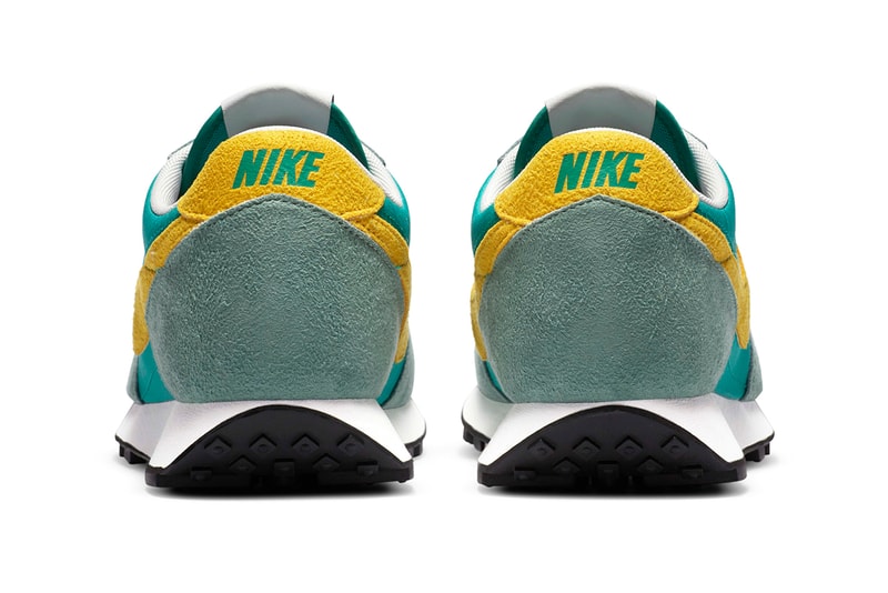 Nike Daybreak "Neptune" "Limelight" Release Information Nexkin Fabric Materials OG Running Sneaker Footwear Swoosh Blue Yellow Black Green
