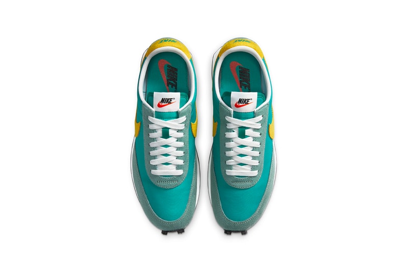 Nike Daybreak "Neptune" "Limelight" Release Information Nexkin Fabric Materials OG Running Sneaker Footwear Swoosh Blue Yellow Black Green
