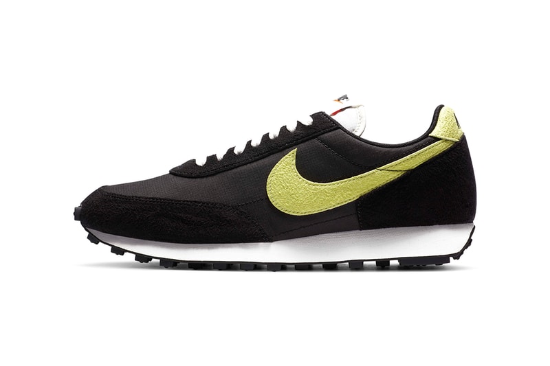 Nike Daybreak "Neptune" "Limelight" Release Information Nexkin Fabric Materials OG Running Sneaker Footwear Swoosh Blue Yellow Black Green