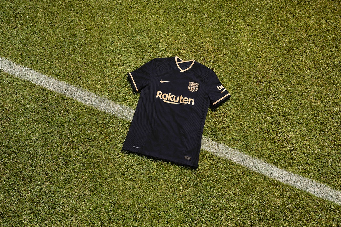 Fc Barcelona 2020 21 Away Kit By Nike Hypebeast