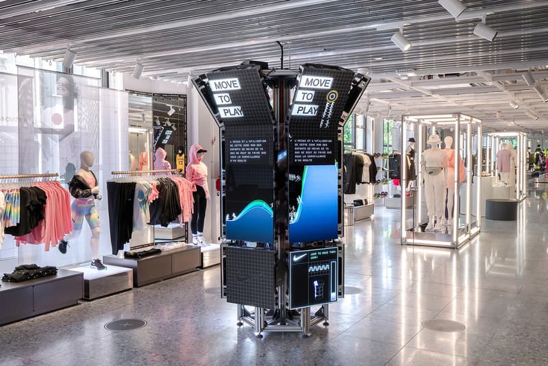 Nike Paris House of Innovation store location details 79 champs elysees opening information flagship