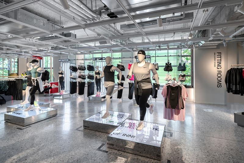 Nike Paris House of Innovation store location details 79 champs elysees opening information flagship