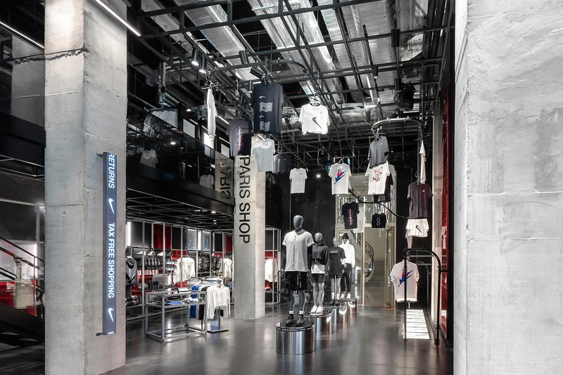 Nike Paris House of Innovation store location details 79 champs elysees opening information flagship