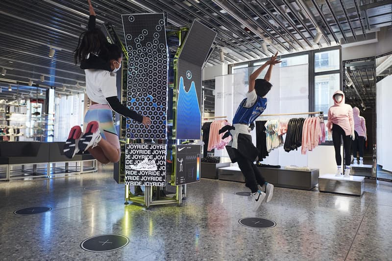 Nike Paris House of Innovation store location details 79 champs elysees opening information flagship