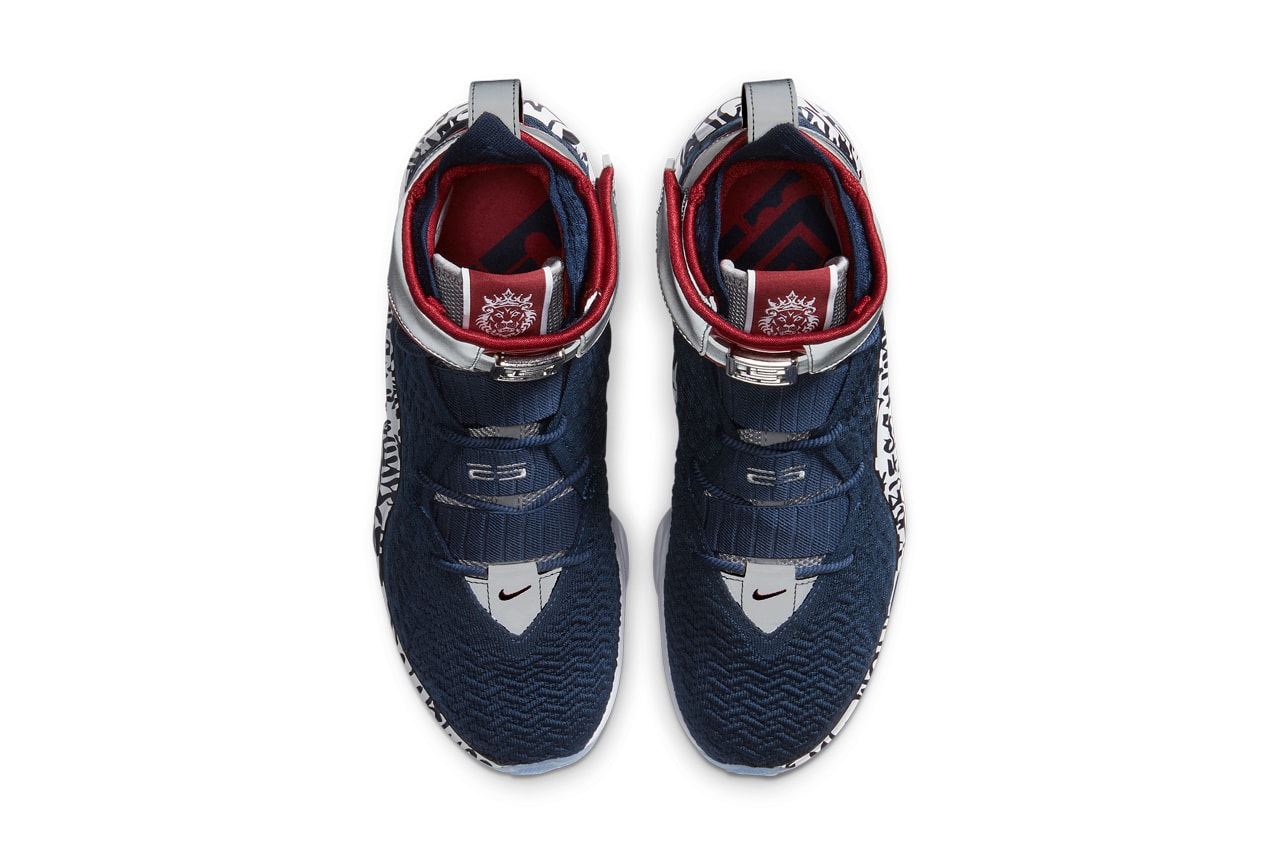 nike basketball lebron james 17 graffiti remix all star 2007 red crimson blue navy white silver ct6047 400 official release date info photos price store list buying guide