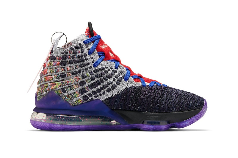 nike basketball lebron james 17 what the CV8079  900 multi color official release date info photos price store list buying guide
