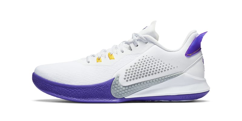 kobe mamba fury white and gold