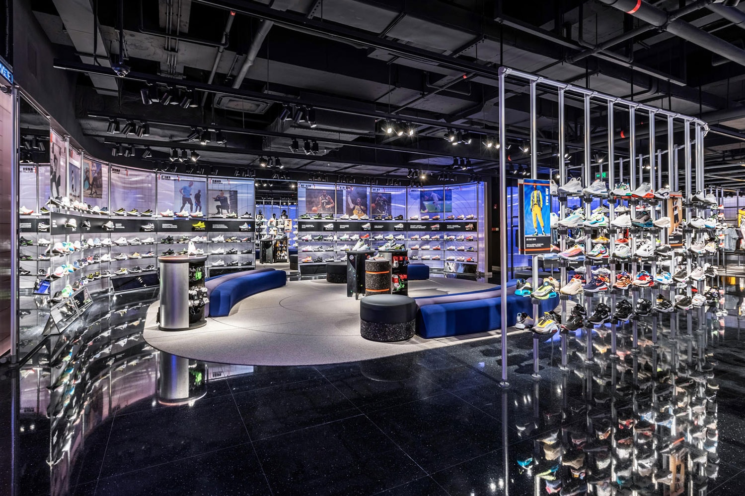 Nike Rise Digitalized Personal Shopping Experience concept store Guangzhou sports community direct to consumer sales activations workshops