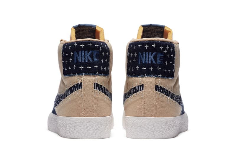 nike sb sashiko pack blazer dunk low janoski kyrie irving s2 hybird CT0715 200 400 sesame sail gum light brown mystic navy