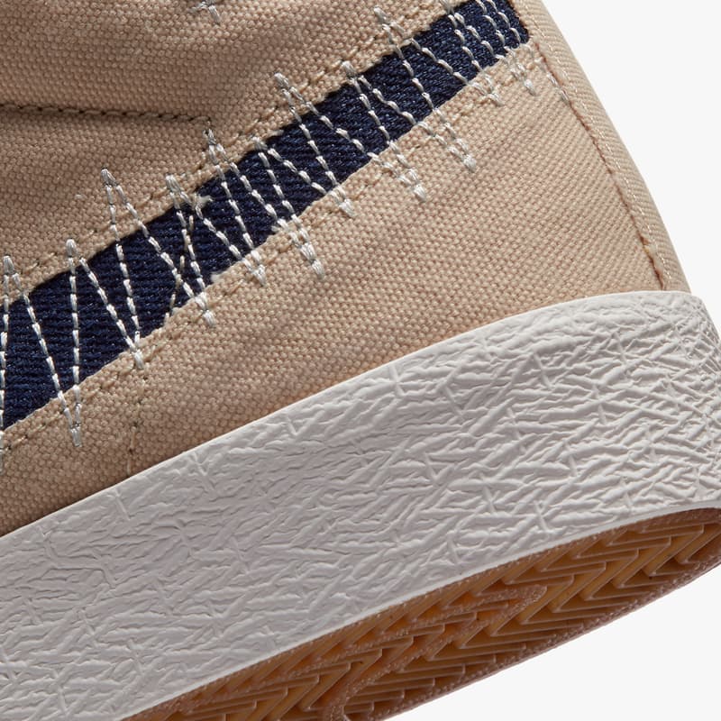 nike sb sashiko pack blazer dunk low janoski kyrie irving s2 hybird CT0715 200 400 sesame sail gum light brown mystic navy
