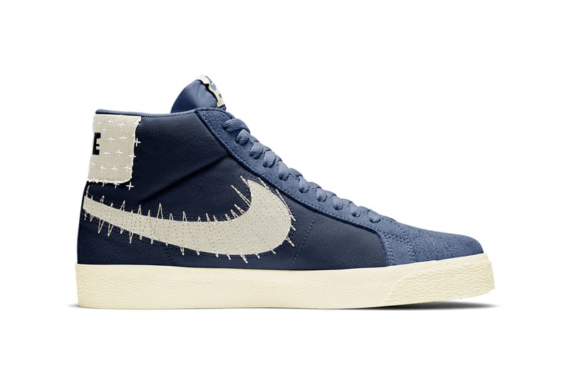 nike sb sashiko pack blazer dunk low janoski kyrie irving s2 hybird CT0715 200 400 sesame sail gum light brown mystic navy