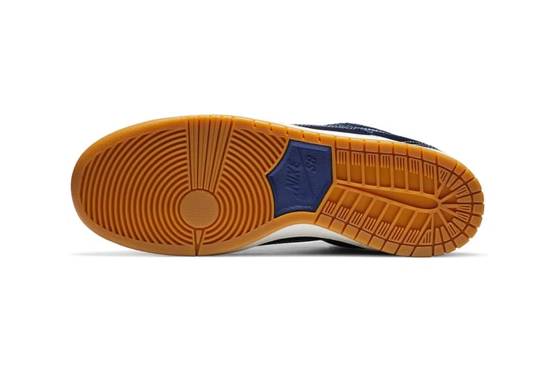 Mira el nuevo Nike SB Dunk Low 'Sashiko' 8 Nike SB Dunk Low Pro Prm Sashiko Full Look cv0316-40 Información de lanzamiento Fecha Precio de compra Cool Mystic Navy Gum Light Brown
