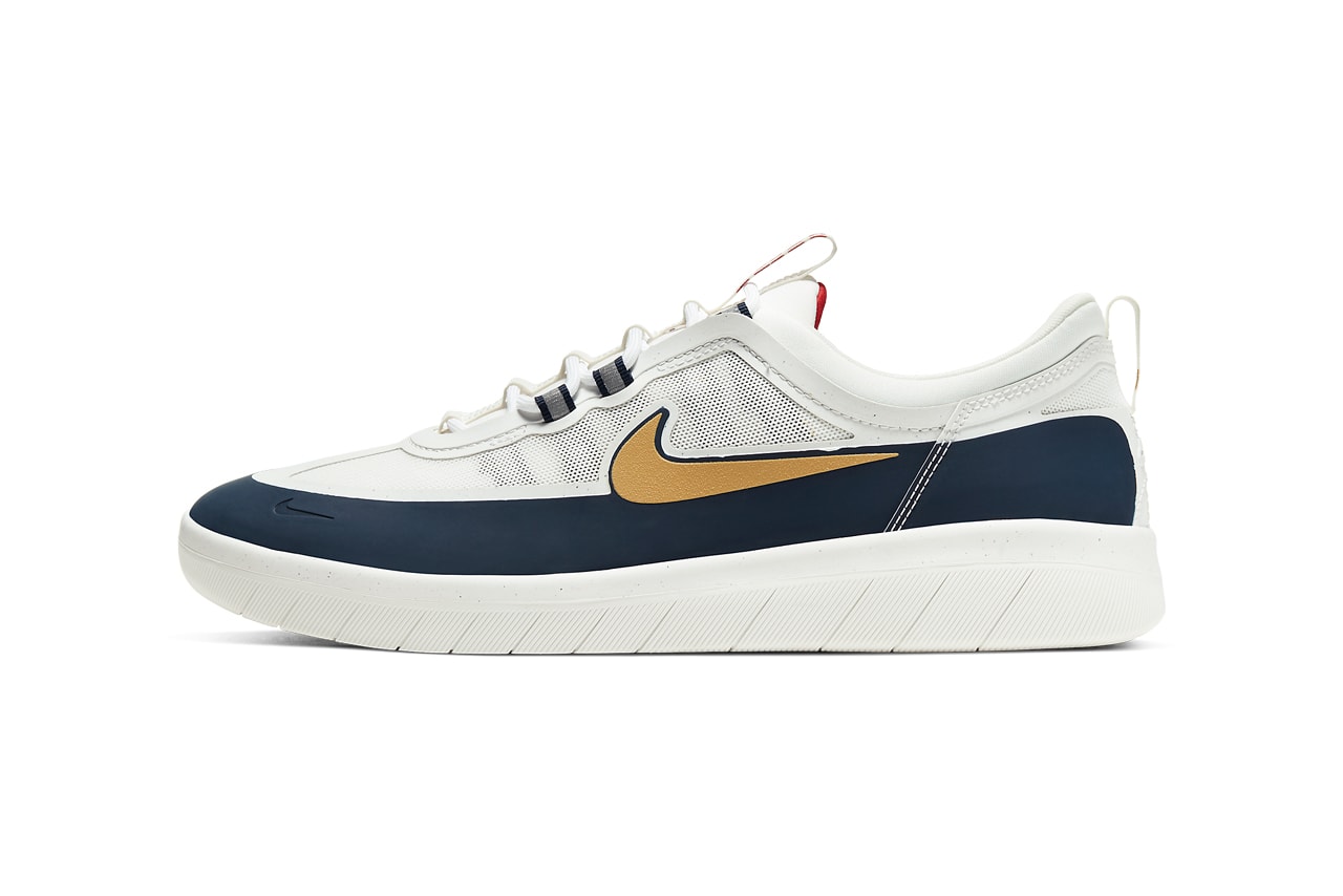 nike sb nyjah huston free 2 spiridon white obsidian navy club gold red BV2078 400 official release date info photos price store list buying guide