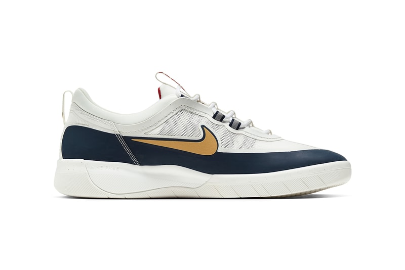 nike sb nyjah huston free 2 spiridon white obsidian navy club gold red BV2078 400 official release date info photos price store list buying guide