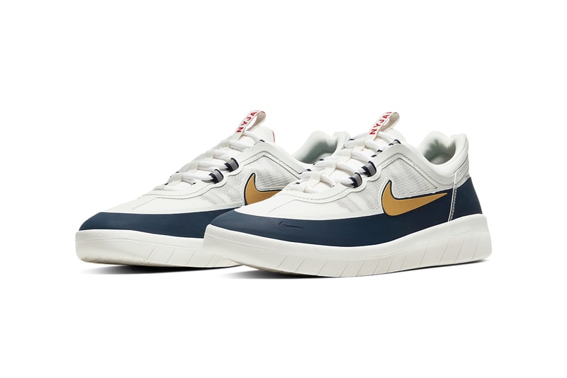 nike sb nyjah huston free 2 spiridon white obsidian navy club gold red BV2078 400 official release date info photos price store list buying guide