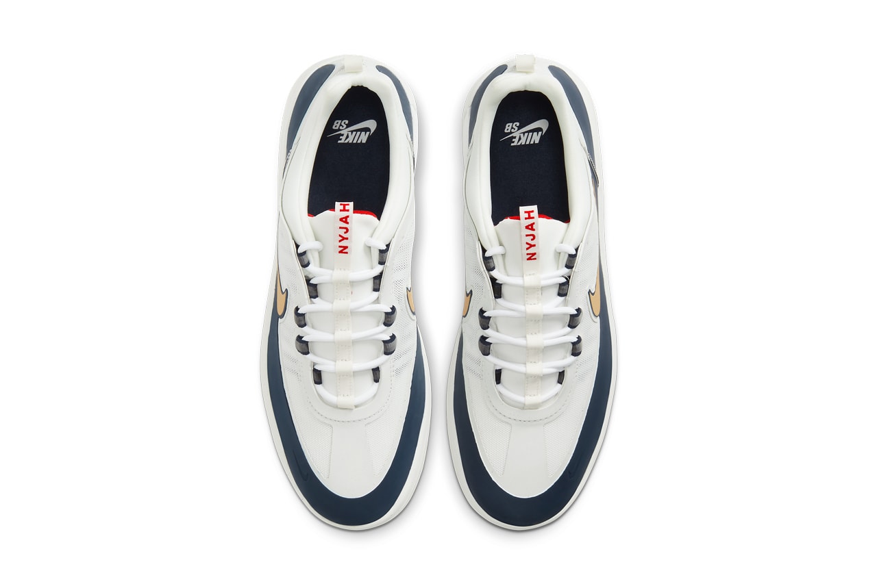 nike sb nyjah huston free 2 spiridon white obsidian navy club gold red BV2078 400 official release date info photos price store list buying guide