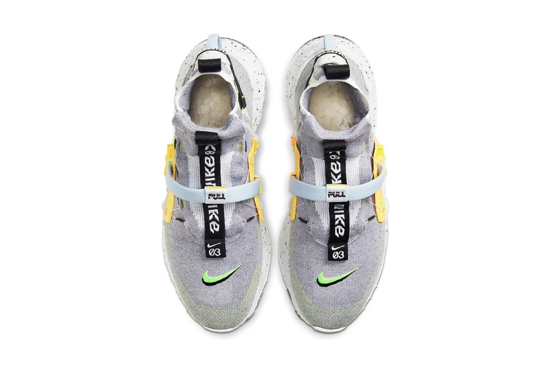 nike sportswear space hippie 01 02 03 04 volt collection grey black CQ3989 CQ3988 CQ3986 002 CD3476 001 official release date info photos price store list buying guide