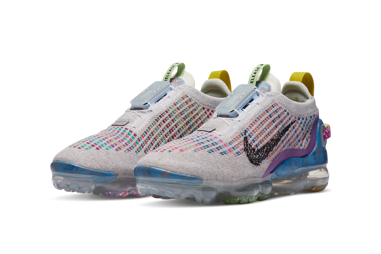 nike running sportswear vapormax 2020 flyease multi color pure platinum multicolor black CJ6740 001 official release date info photos price store list buying guide