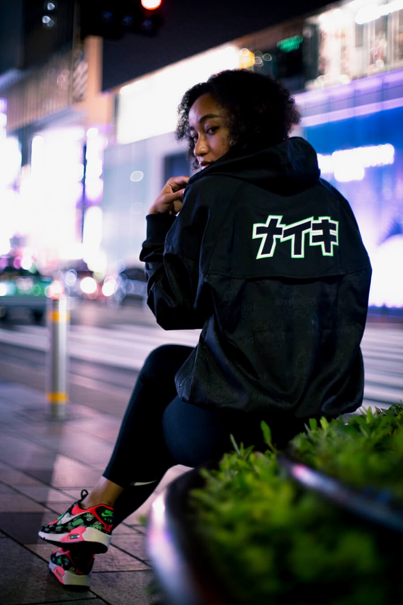 Nike "WORLDWIDE KATAKANA" Pack Early Release Information UNDEFEATED Japan Footwear Sneaker Apparel Collection Air Force 1 '07 LV8 Air Max 90 SE WMNS WW
