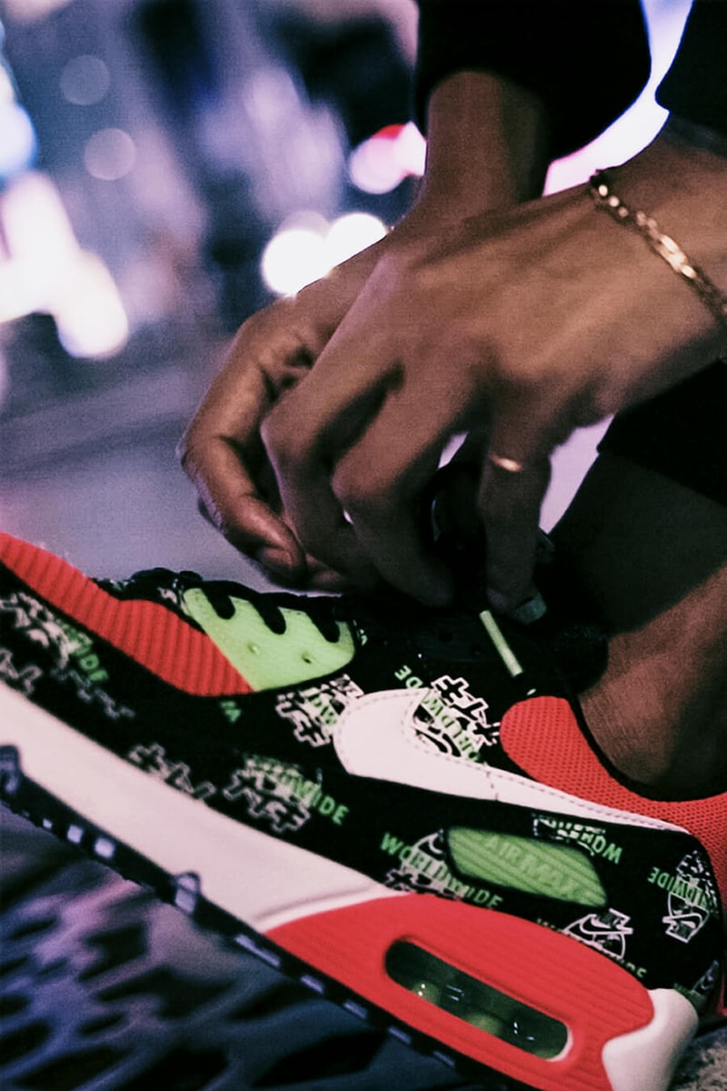 Nike "WORLDWIDE KATAKANA" Pack Early Release Information UNDEFEATED Japan Footwear Sneaker Apparel Collection Air Force 1 '07 LV8 Air Max 90 SE WMNS WW