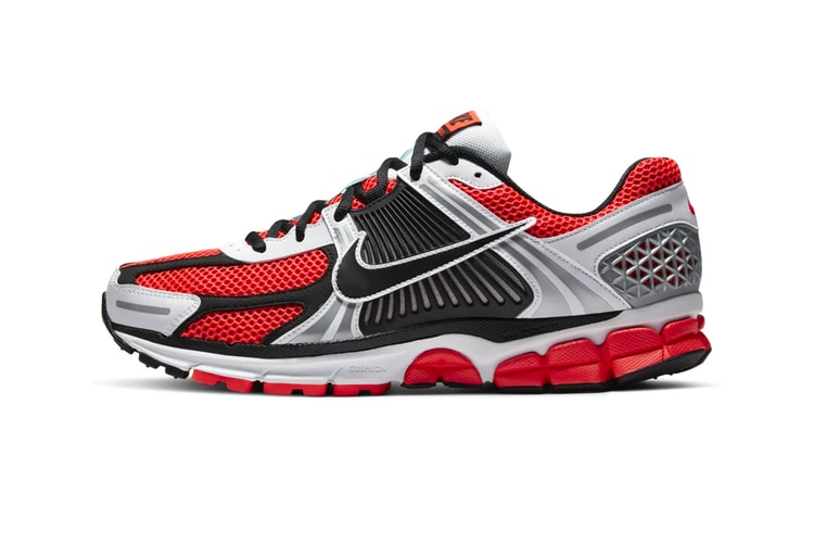 Nike's Zoom Vomero 5 Receives "Bright Crimson" Highlights