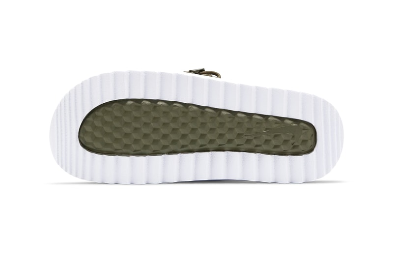 Nike Asuna Slide Khaki Olive WHITE vSJvXF CI8800 300 Release menswear streetwear spring summer 2020 collection sandals