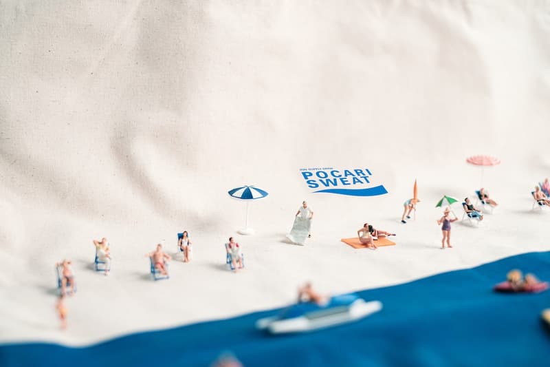 Pocari Sweat NINM Lab 40th Anniversary summer Capsule spring 2020 accessories tote bags camera disposable film badge pin cushion exhibition pop up hong kong