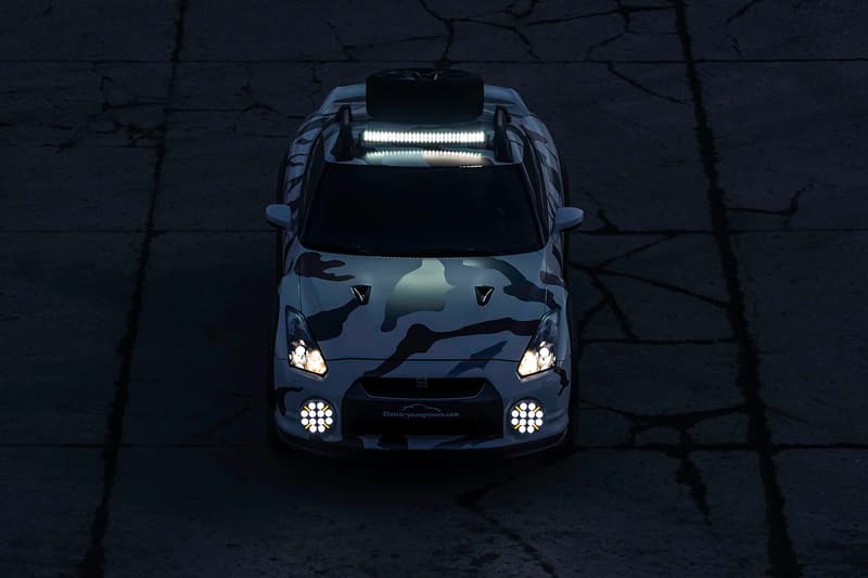 Nissan GT-R Offroad "Godzilla 2.0" Classic Youngtimers Consultancy 4x4 R35 Skyline 4WD 600 HP Camouflage Wrap Ground Clearance Rally Mode