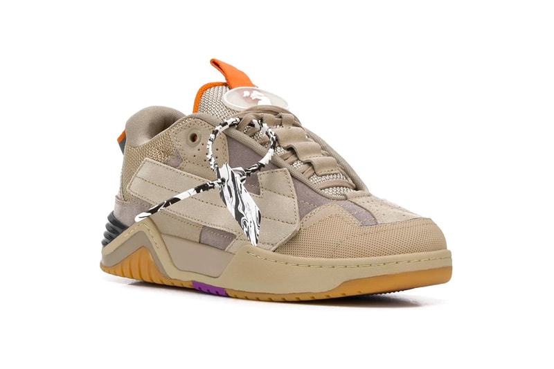 Off-White Zip-Tag Low-Top Sneakers Virgil Abloh kicks footwear style fashion skate shoes skateboarding