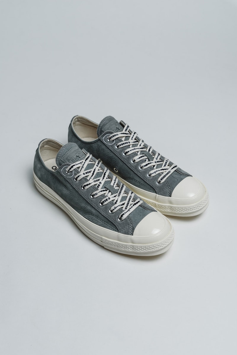 Offspring x Converse "Community Chuck 70s" PArt II Pack High Top Low Sneaker Release Information United Kingdom UK Store Limited Edition Collaboration Grey Muted Leather Nubuck All Star Lightning Bolt