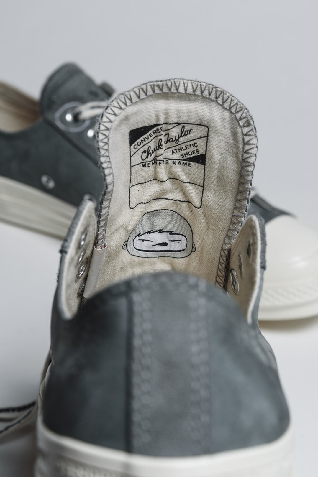 Offspring x Converse "Community Chuck 70s" PArt II Pack High Top Low Sneaker Release Information United Kingdom UK Store Limited Edition Collaboration Grey Muted Leather Nubuck All Star Lightning Bolt