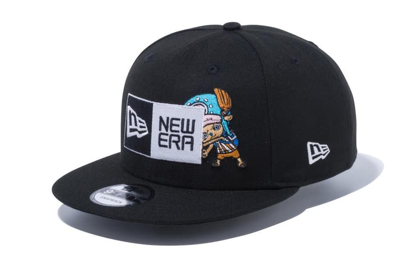 New Era Japan 'One Piece' Sanji, Zoro, Cap Crew collaboration buggy chopper golfing collection bag tote hat tee shirt hoodie